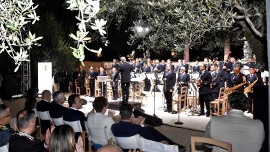 Grande successo per il concerto della banda musicale della polizia di Stato all’anfiteatro di Solomeo (foto) 1