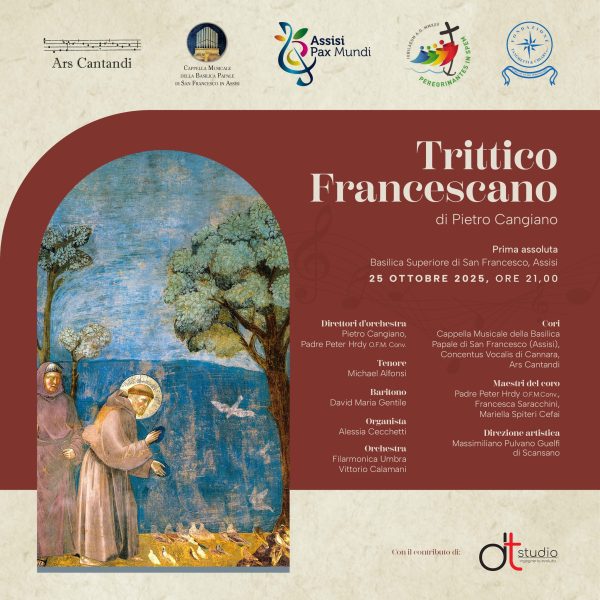 Assisi Pax Mundi 2025 si chiude con un bilancio di successo, ora la prima de "Il trittico francescano" (foto) 4 Assisi Pax Mundi 2025 si chiude con un bilancio di successo, ora la prima de "Il trittico francescano" (foto) 3