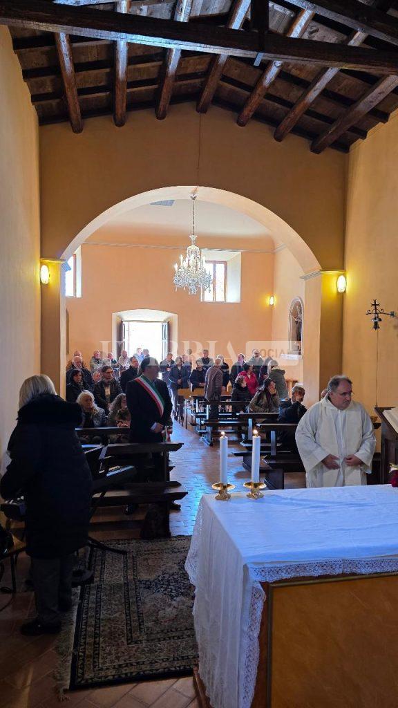 Riaperta la chiesa di San Martino a Trognano di Cascia, chiusa dopo il sisma del 2016 4 Riaperta la chiesa di San Martino a Trognano di Cascia, chiusa dopo il sisma del 2016 3