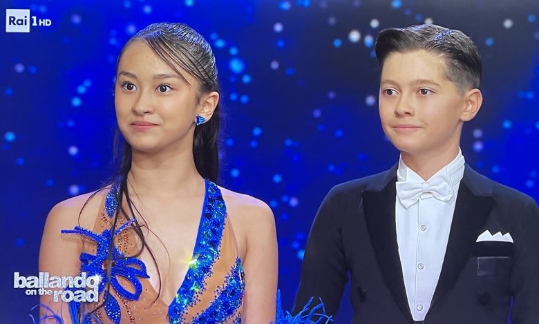 Noemi Rocchi e Giovanni Meazzi, i due giovani ballerini umbri protagonisti a Ballando on the road 2 Noemi Rocchi e Giovanni Meazzi, i due giovani ballerini umbri protagonisti a Ballando on the road 1