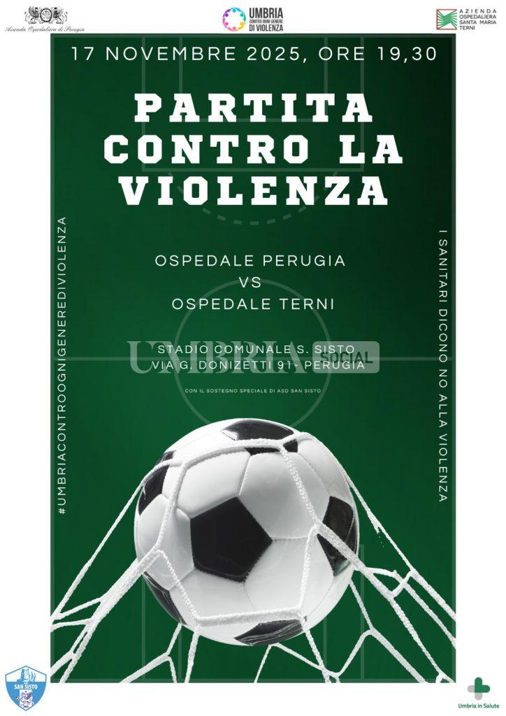 In campo contro ogni violenza: i sanitari di Perugia e Terni si sfidano a calcio 4 In campo contro ogni violenza: i sanitari di Perugia e Terni si sfidano a calcio 3