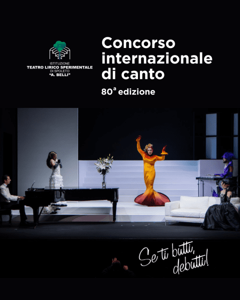 Concorso internazionale di canto del Teatro Lirico Sperimentale di Spoleto, ultime iscrizioni aperte 4 Concorso internazionale di canto del Teatro Lirico Sperimentale di Spoleto, ultime iscrizioni aperte 3