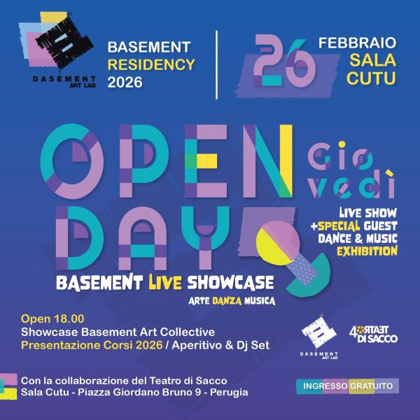 A Perugia nasce la collaborazione tra Teatro di Sacco e Basement Art Lab 4 A Perugia nasce la collaborazione tra Teatro di Sacco e Basement Art Lab 3