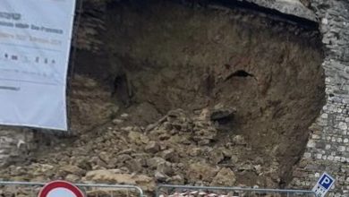 Montefalco, crolla una parte delle mura urbiche: nessun ferito e tratto in sicurezza 11