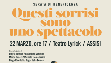 “Questi sorrisi sono uno spettacolo”: il varietà benefico nato a Foligno approda ad Assisi 10 “Questi sorrisi sono uno spettacolo”: il varietà benefico nato a Foligno approda ad Assisi 9