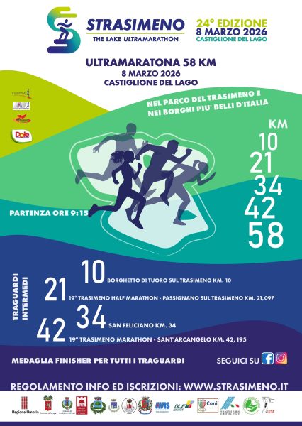 Strasimeno 2026, edizione da record: oltre 3.000 iscritti 4 Strasimeno 2026, edizione da record: oltre 3.000 iscritti 3