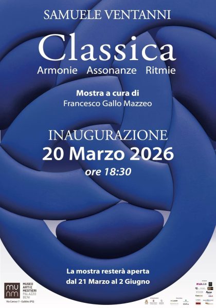 Gubbio inaugura la mostra di Samuele Ventanni al Muam 3