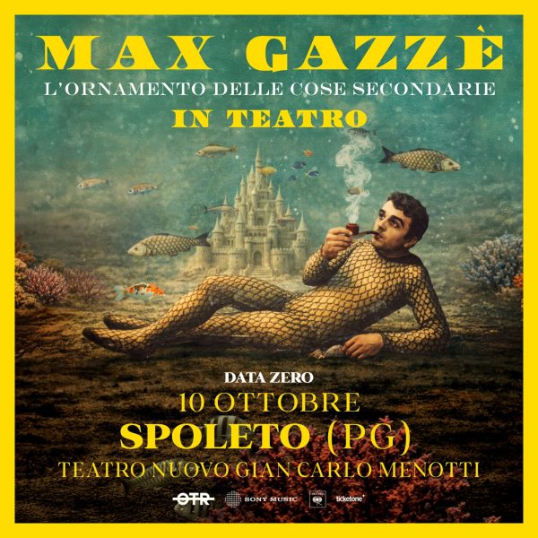 Max Gazzè, tour autunnale “a residenza”: data zero a Spoleto 4 Max Gazzè, tour autunnale “a residenza”: data zero a Spoleto 3