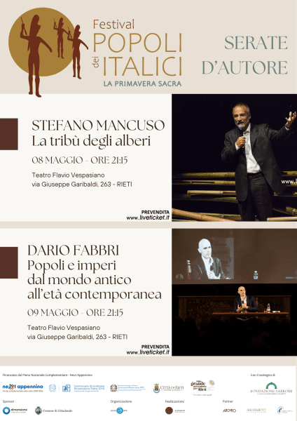Al Festival dei Popoli Italici due serate tra natura, storia e geopolitica 4 Al Festival dei Popoli Italici due serate tra natura, storia e geopolitica 3