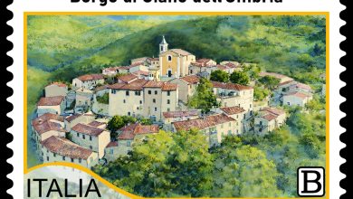 Un francobollo celebra Giano dell’Umbria nella serie dedicata ai borghi italiani 6
