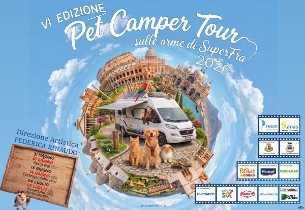 Da cane abbandonato a simbolo della Polizia: Ares testimonial del Pet Camper Tour 2026 3
