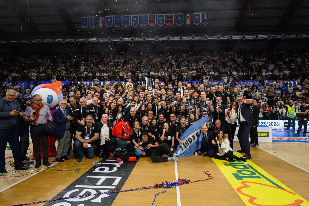 Sir Volley Campione d’Italia, ecco il terzo scudetto della storia del club umbro (foto) 11