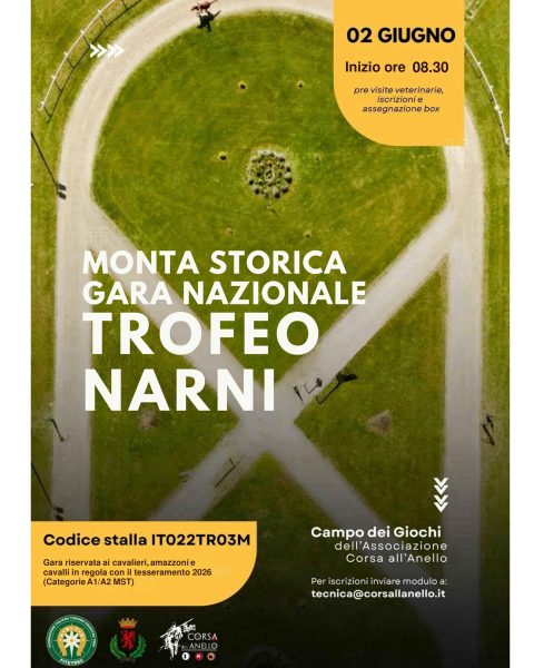 A Narni torna il “Trofeo Narni”: il Campo de li Giochi riapre all’equitazione storica 4 A Narni torna il “Trofeo Narni”: il Campo de li Giochi riapre all’equitazione storica 3