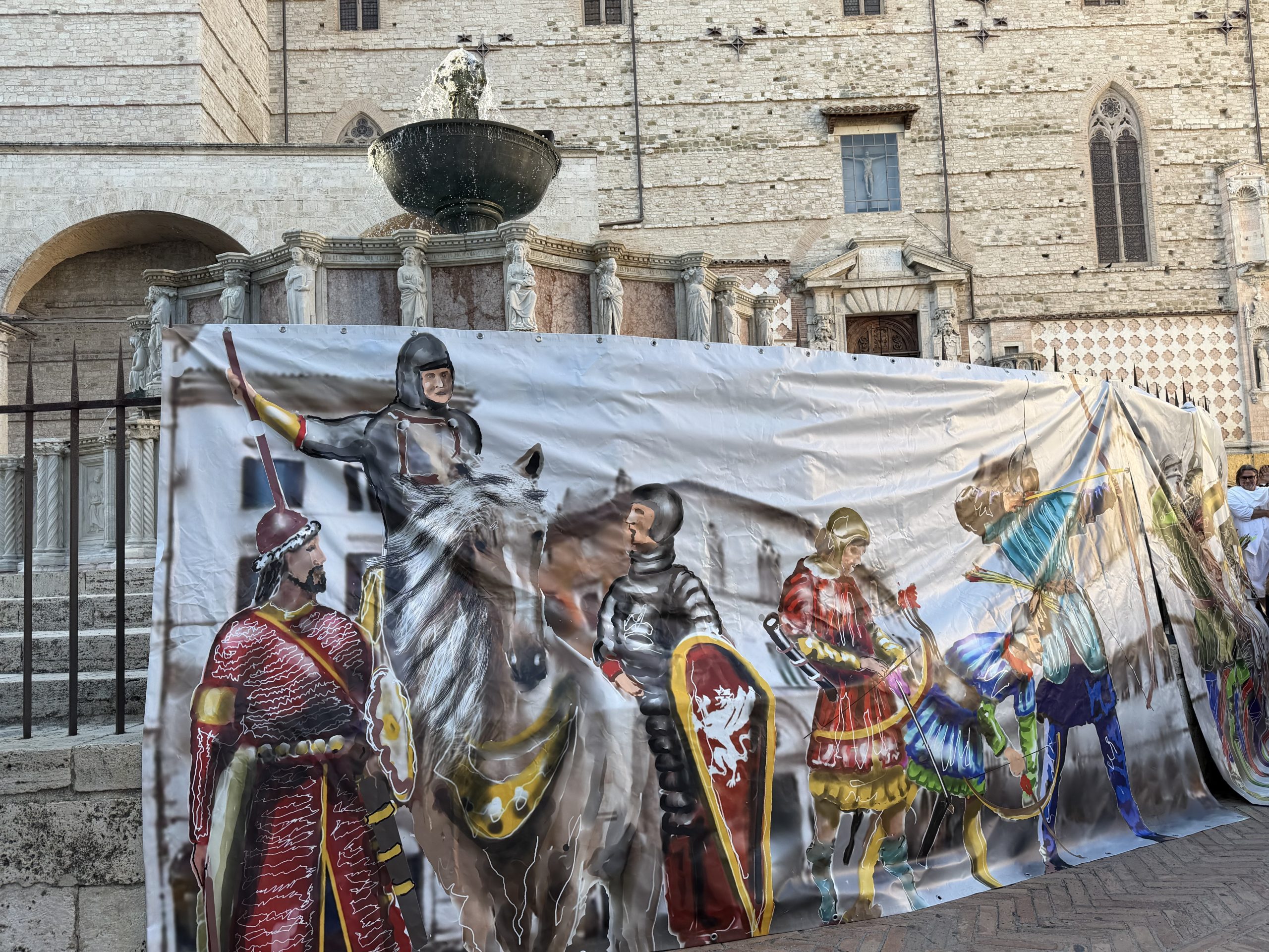 Perugia 1416 al via con l’undicesima edizione: incanta il teatro in piazza (foto) 41