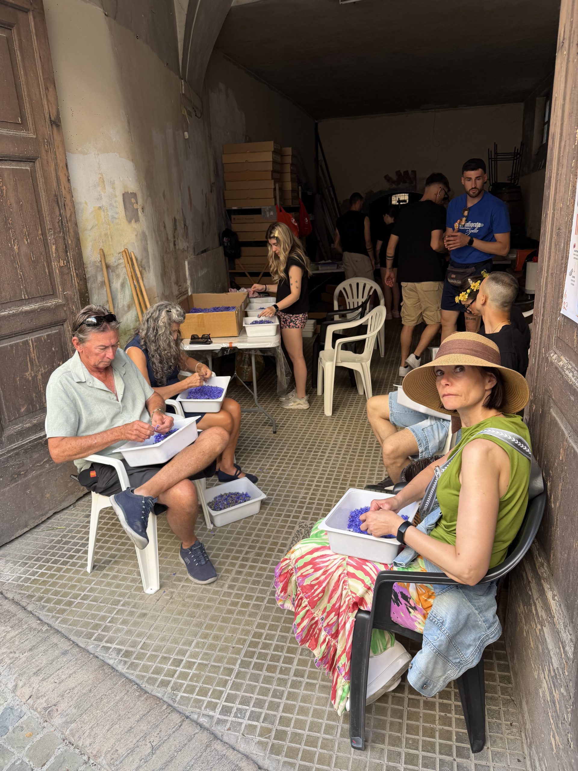Spello, tutto pronto per le Infiorate: si accende la magia della Notte dei Fiori (foto) 26 Spello, tutto pronto per le Infiorate: si accende la magia della Notte dei Fiori (foto) 25