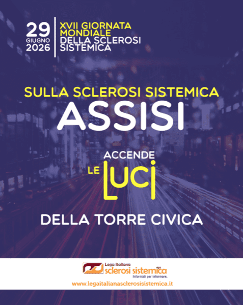 World Scleroderma Day: Assisi si illumina di viola per la XVII edizione 4 World Scleroderma Day: Assisi si illumina di viola per la XVII edizione 3