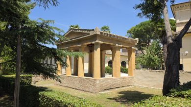 Spoleto, Villa Redenta ritrova i suoi gioielli: restaurati il Tempietto Dorico e la storica Meridiana 13