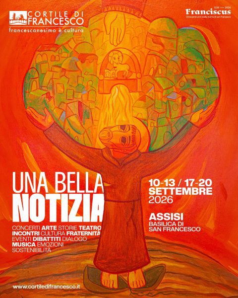 Cortile di Francesco 2026, ad Assisi la cultura riflette sulla vita nel segno di San Francesco 4 Cortile di Francesco 2026, ad Assisi la cultura riflette sulla vita nel segno di San Francesco 3