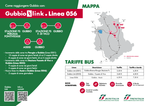 Potenziati i servizi Link di Busitalia: più collegamenti verso Assisi, Norcia, Cascia e i luoghi francescani 4 Potenziati i servizi Link di Busitalia: più collegamenti verso Assisi, Norcia, Cascia e i luoghi francescani 3