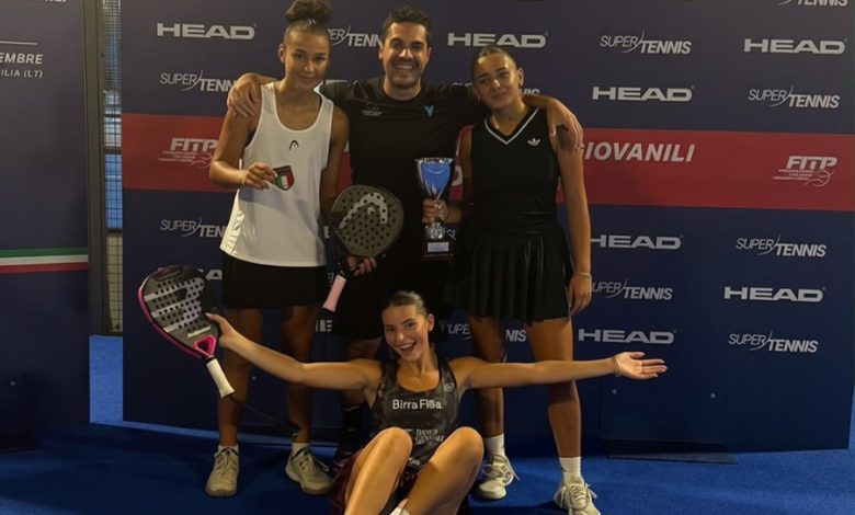 Quattro tricolori nel padel perugino: Minelli domina l’Under 18 per il quarto anno 2 Quattro tricolori nel padel perugino: Minelli domina l’Under 18 per il quarto anno 1