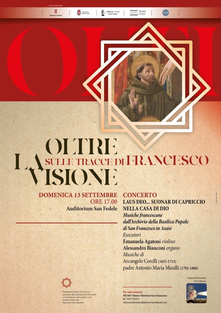 Montone sulle tracce di San Francesco tra cinema, arte, musica e memoria 4 Montone sulle tracce di San Francesco tra cinema, arte, musica e memoria 3