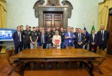 Sir Susa Scai Perugia ricevuta da Ferdinandi, Meloni e Proietti: le istituzioni al fianco dei Block Devils 10