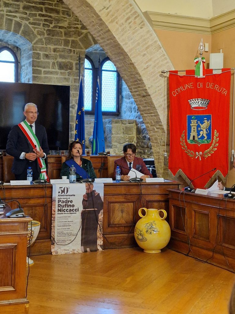 Deruta ricorda Padre Rufino Niccacci, il francescano che salvò migliaia di vite 4 Deruta ricorda Padre Rufino Niccacci, il francescano che salvò migliaia di vite 3