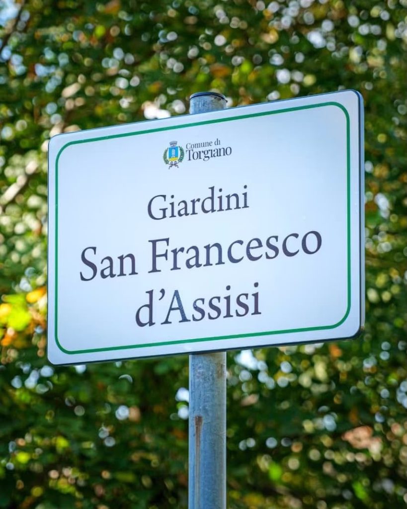 Torgiano, i Giardini intitolati a San Francesco d’Assisi 4 Torgiano, i Giardini intitolati a San Francesco d’Assisi 3