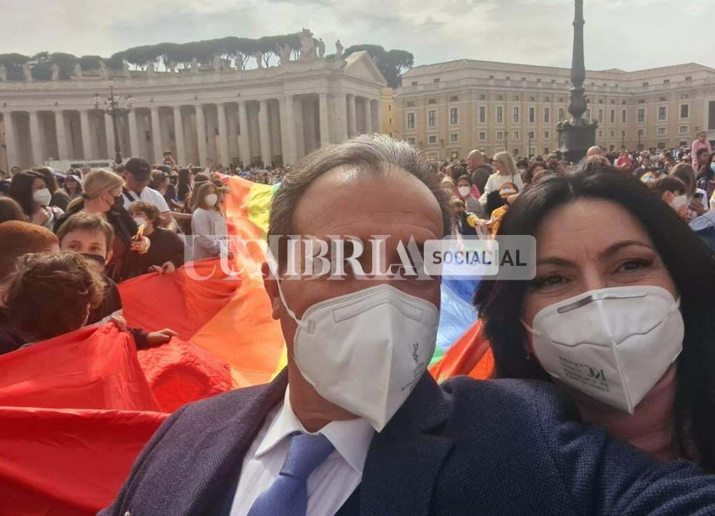 Il saluto di Papa Francesco al Comitato promotore della Marcia della Pace durante l’Angelus 4