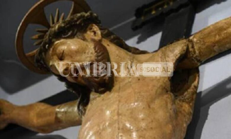 Bettona, restaurato il Cristo adagiato sul Catafalco 1 258362877 1337736839993612 8783560193051759333 n