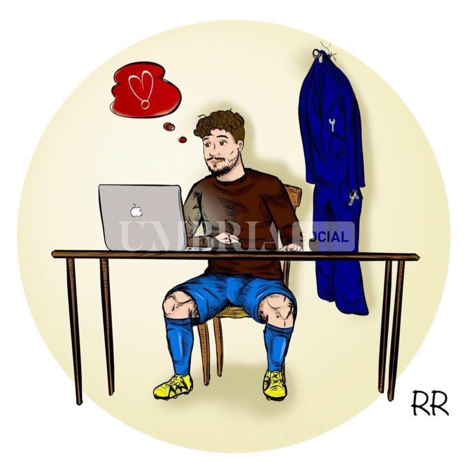 Rosi, capitano della Clitunno: dal campo di calcio alla passione per le illustrazioni 3 Rosi, capitano della Clitunno: dal campo di calcio alla passione per le illustrazioni 2