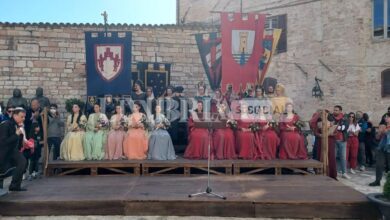 Calendimaggio di Assisi, presentate le dieci Madonne Primavera 3 WhatsApp Image 2022 04 30 at 17.07.05