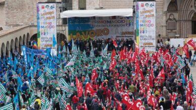 In Umbria in questa domenica la manifestazione nazionale per il Primo maggio di Cgil, Cisl e Uil (foto) 6 2630D8A6 C318 4FB3 AA78 9A8379A66FAB