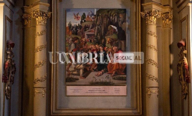 Torna a Città di Castello "L'Adorazione dei Pastori" di Signorelli 1 adorazionechiesa