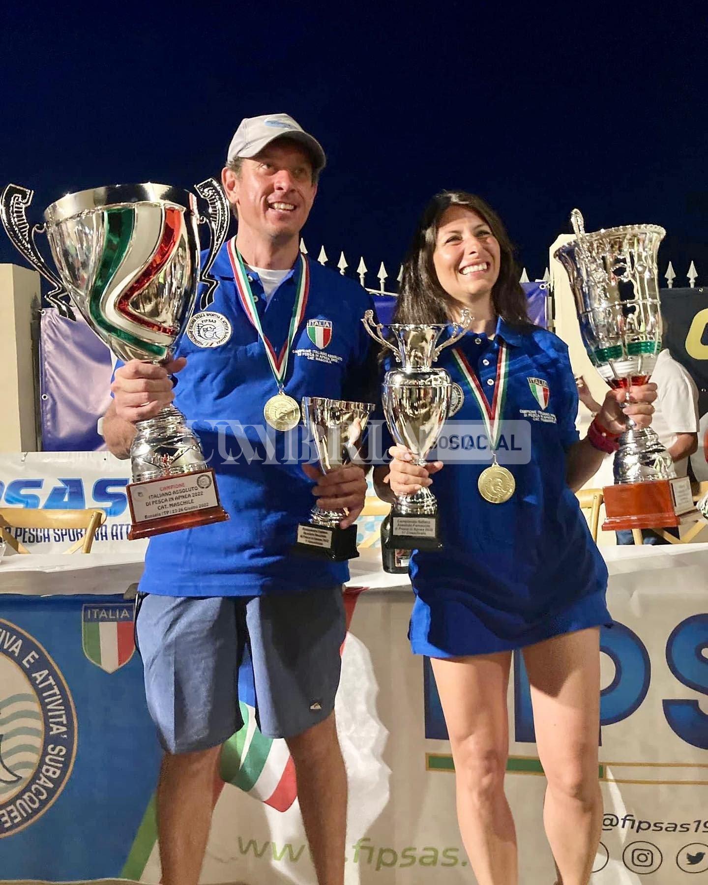 Città di Castello, Tiziana Martinelli è campionessa italiana di Pesca in Apnea 2