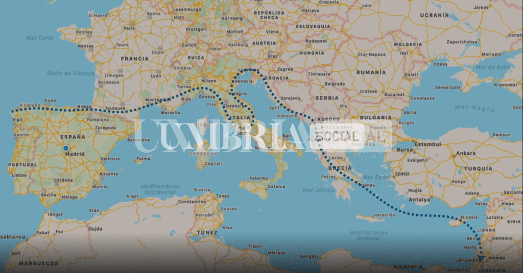 Un pellegrinaggio di 6.000 km per devozione: Carlota Valenzuela arriva anche in Umbria 2