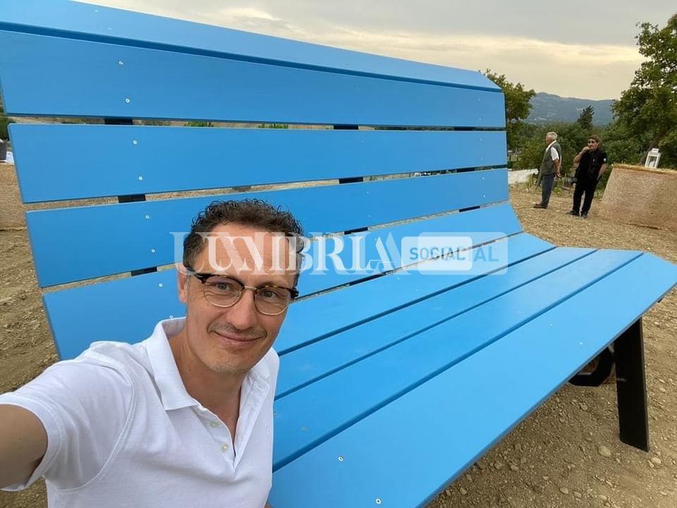 La seconda Big Bench dell'Umbria è realtà: eccola a Città di Castello 2