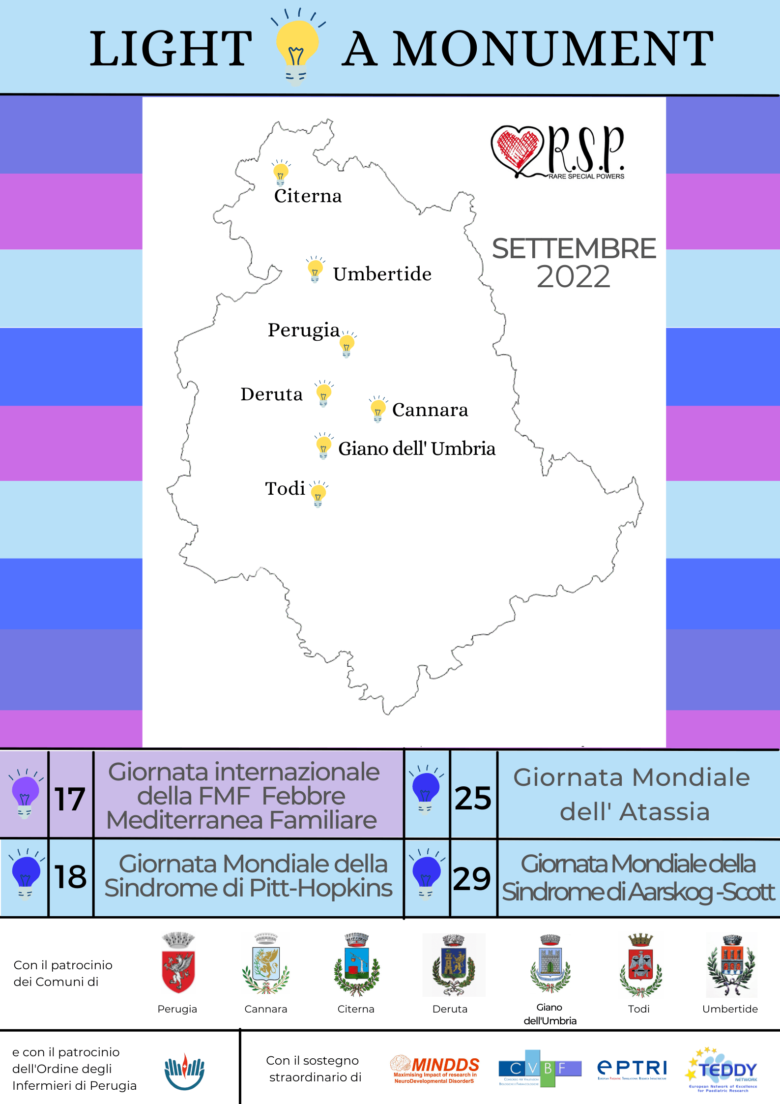 Rare Special Powers, quattro giornate per sensibilizzare sulle malattie rare 3 Rare Special Powers, quattro giornate per sensibilizzare sulle malattie rare 2
