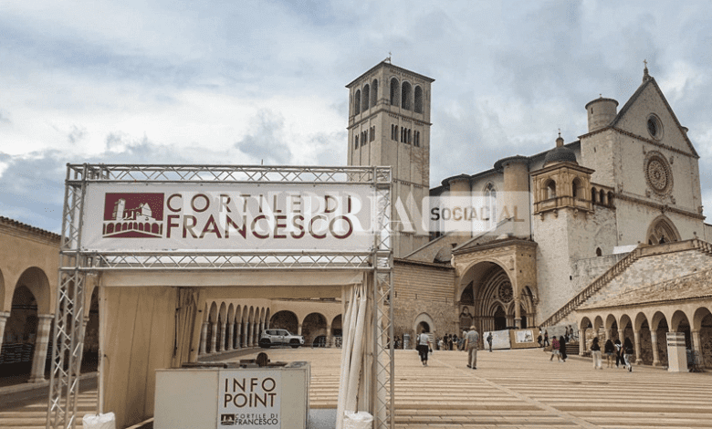 Ad Assisi tutto pronto per il Cortile di Francesco, domani apre fra Marco Moroni 1 Schermata 2022 09 01 alle 16.56.03
