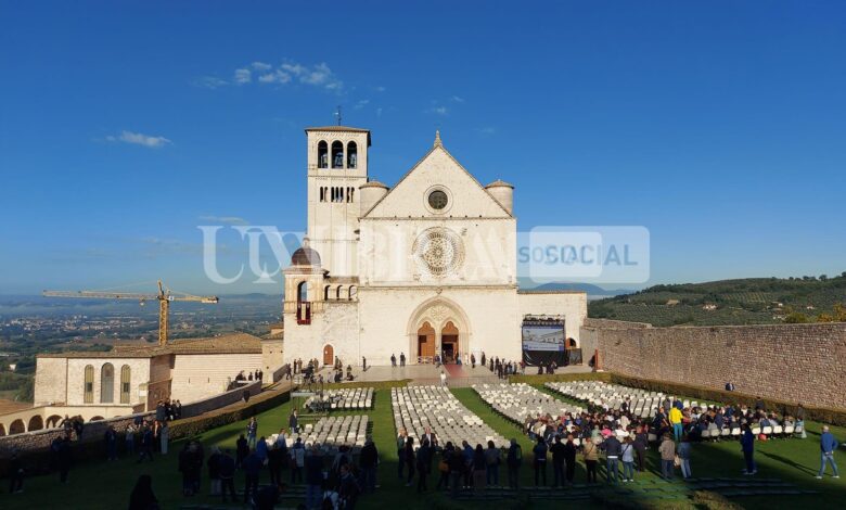 Assisi, la sorella del giudice Falcone in visita alla Basilica di San Francesco 1 310069916 524535869500332 4255199004687535746 n
