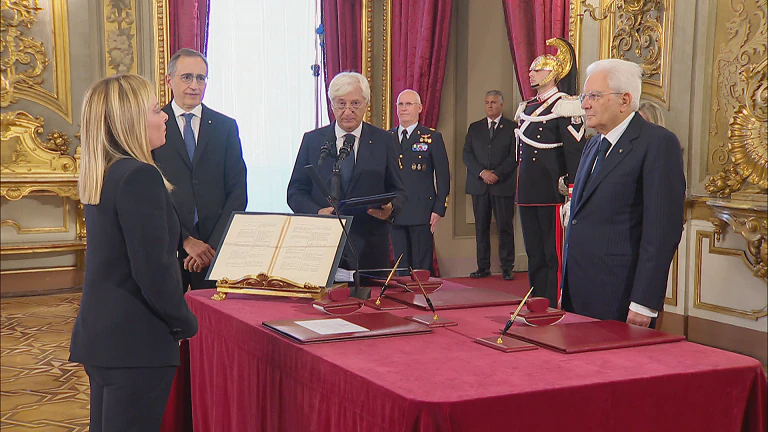 Giorgia Meloni ha giurato da Presidente del Consiglio: il governo è in carica 1 6C9FFE59 B64A 4FE5 B090 69A29E3B4946