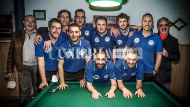 L'Umbria dà il via ai campionati di biliardo 3 Grifoni campioni regionali di A1 202122
