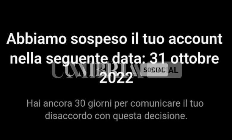 Instagram down: account disattivati e followers rimossi 1 Schermata 2022 10 31 alle 16.09.13