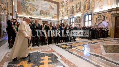 Papa Francesco incontra il coordinamento ecclesiale per l'VIII Centenario Francescano 1 AC1A2D6B 14A6 4548 A925 F2024E94C76B