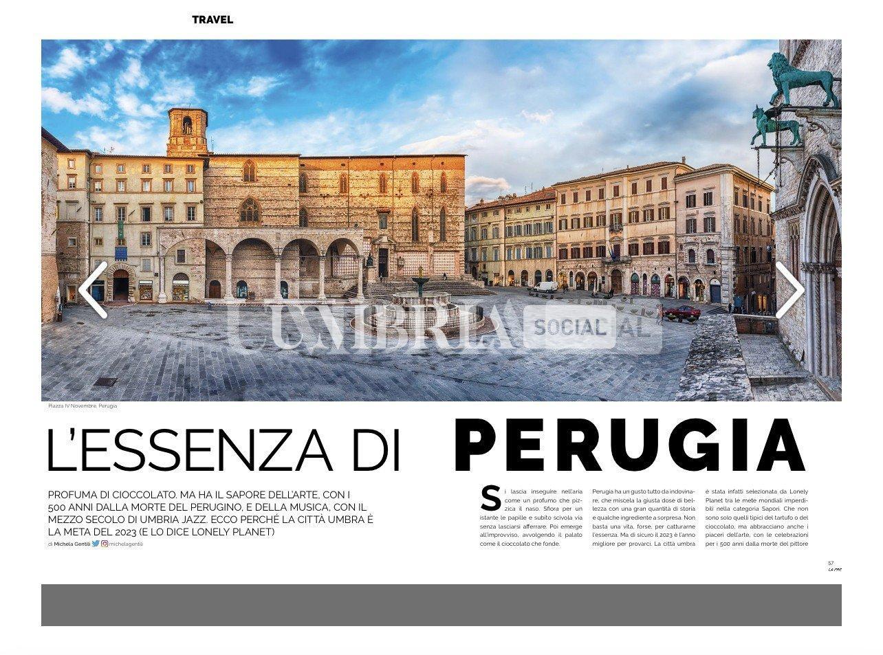 Anche ‘La Freccia’ dedica un’ampia finestra all’Umbria nel primo numero 2023 2