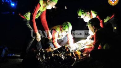 Finisce nel fiume a Bocca Seriola, persona salvata dal Sasu e vigili del fuoco 7 IMG 20230130 WA0126