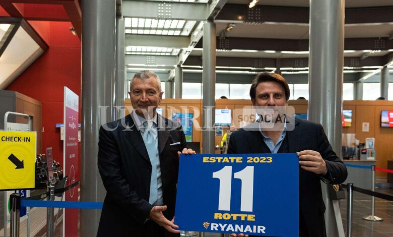 Aeroporto dell’Umbria, Ryanair lancia la Summer ‘23: undici le rotte per l’estate 1 F2008442 C4A4 460A 9BED F56383BCD8D2