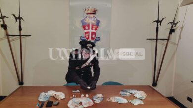 Perugia, spacciava cocaina nel parcheggio dell'ospedale: in manette 26enne 2 IMG20230216185204 scaled