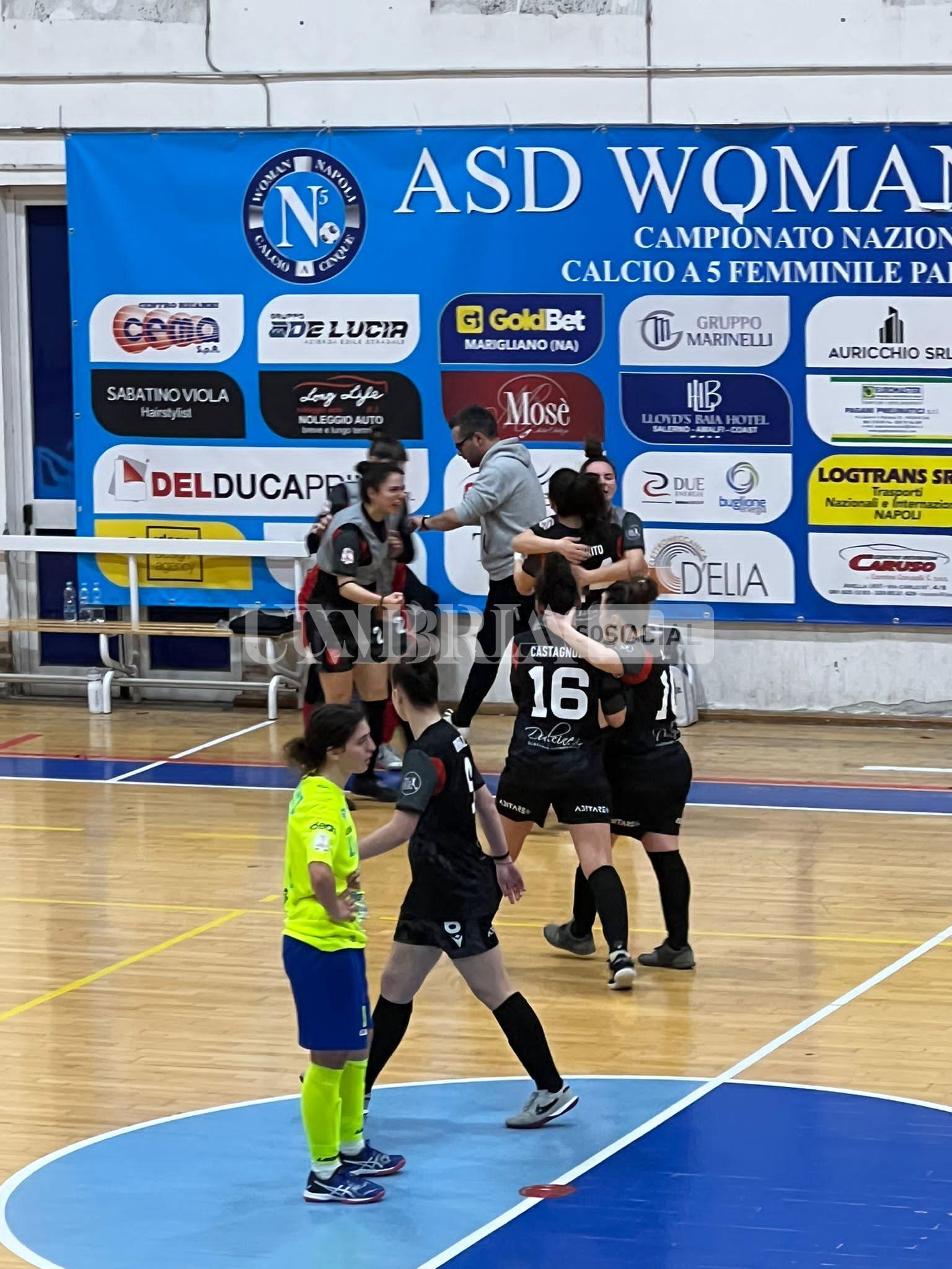 Straordinario Perugia Futsal femminile vola alle Final Four di Coppa Italia di Serie A2 (foto) 4