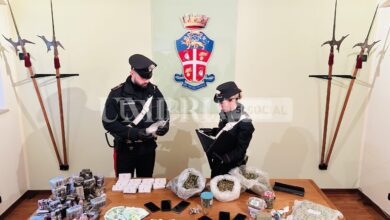Maxi scorta di hashish e marijuana a fini di spaccio: arrestati 5 giovani tra Perugia e Corciano 4 Foto stupefacente scaled